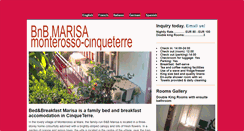 Desktop Screenshot of bed-and-breakfast-marisa.it